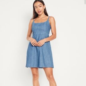 Old navy fit and flare cami mini dress